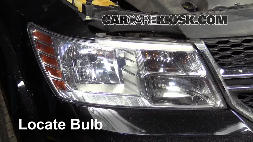 2011 Dodge Journey Mainstreet 3.6L V6 FlexFuel Lights Highbeam (replace bulb)